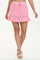 Towel Terry Mini Skirt With Lace Trim by Juicy Couture