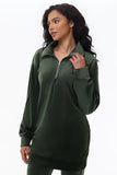 Oversized Small Bling Quarter Zip Pullover - Juicy Couture