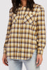 Pink Olive Plaid