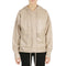 Vegan Leather Button Front Jacket